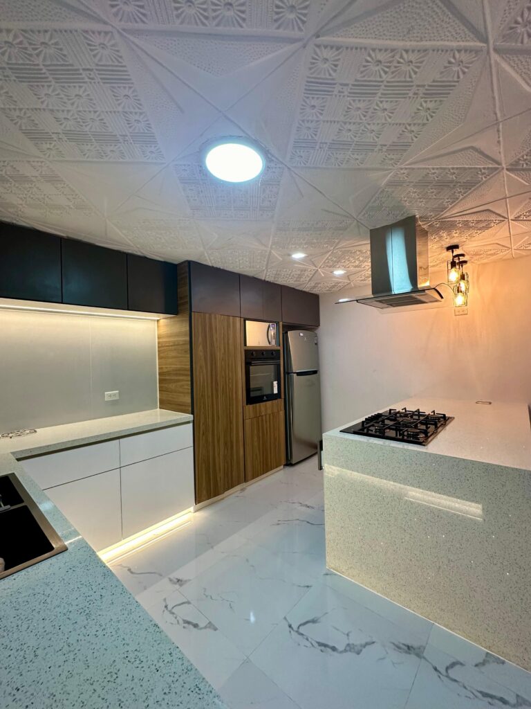 diseño interior cocina moderna