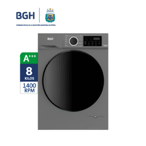 Lavarropas BGH Inverter Carga Frontal 8kg BWFE08S24AR